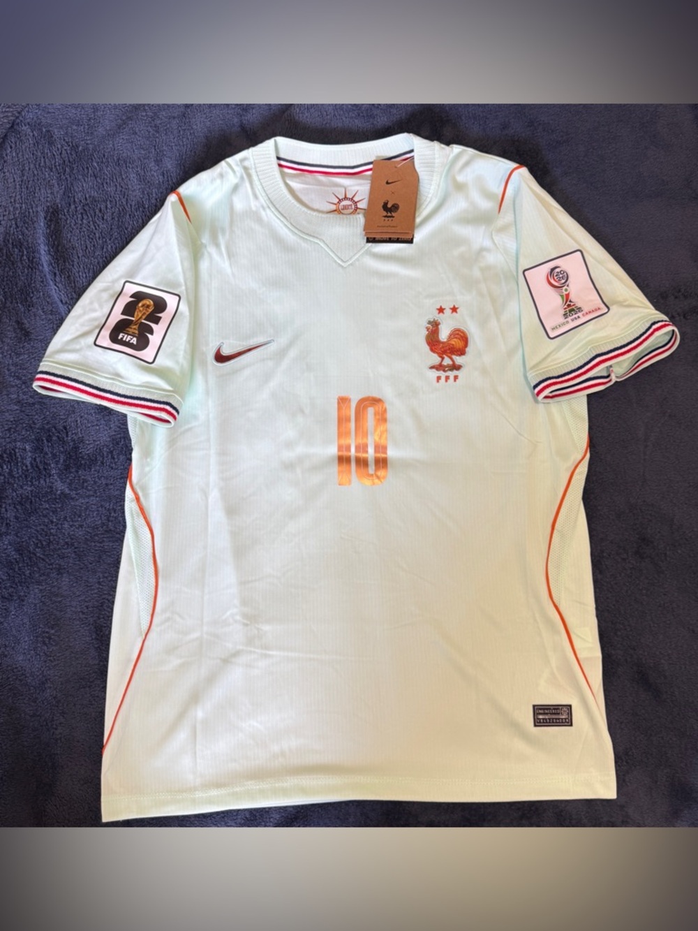 France 2026 World Cup Away Men’s soccer Jersey # Mbappe #10 # NWT# Adult